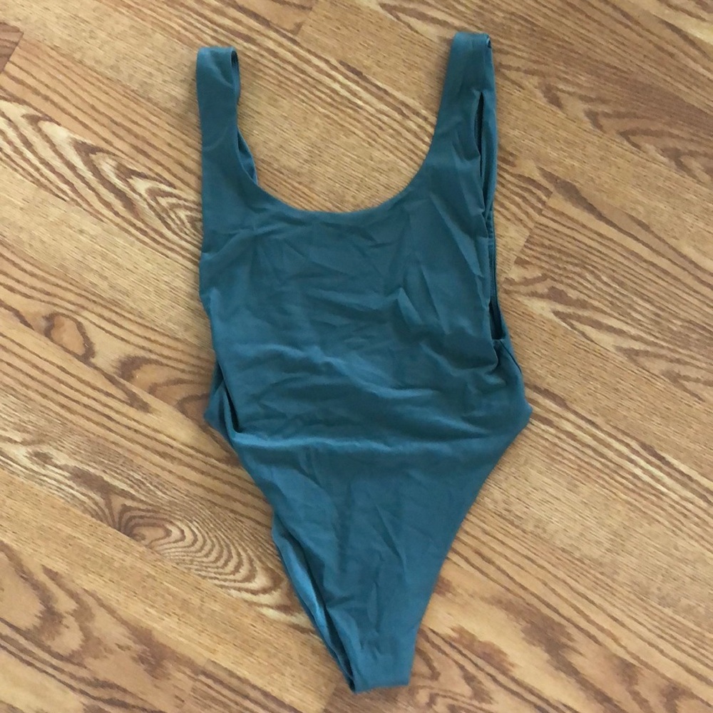 Cheeky Olive Green One-Piece